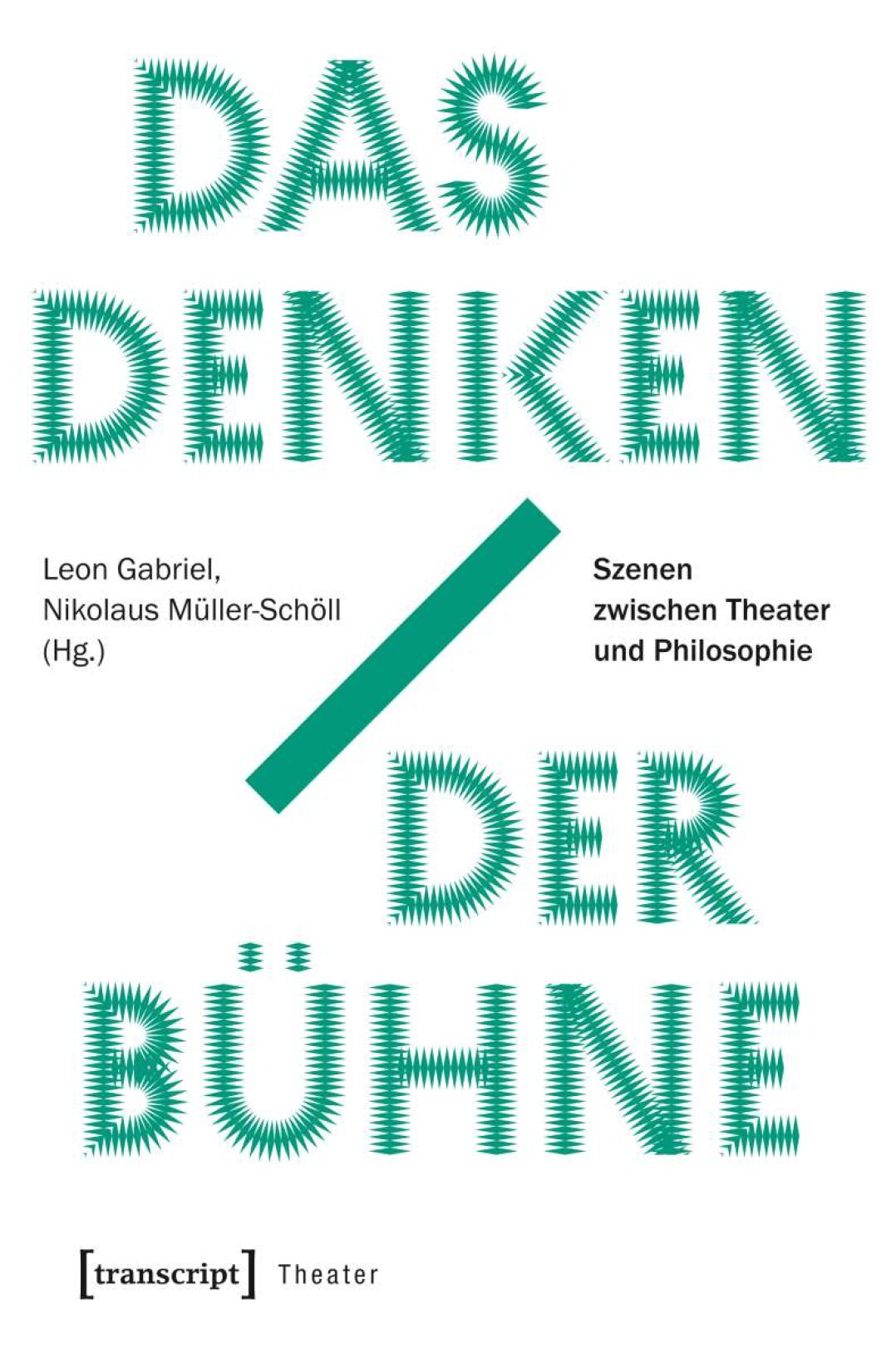 zus. mit Nikolaus Müller-Schöll (Hg.): Das Denken der Bühne. Szenen zwischen Theater und Philosophie, Bielefeld 2019. 